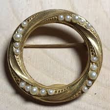 Miriam Haskell | Jewelry | Vintage Miriam Haskell Brooch ...
