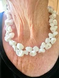 Vintage-"BUBBLE" Hawaii Shell Beach Statement Necklace | eBay