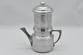 Vintage Made In Italy Aluminum Coffee Maker T4 Complete | eBay