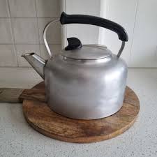 Large Vintage Stainless Steel Swan Brand Tea Pot - Etsy India