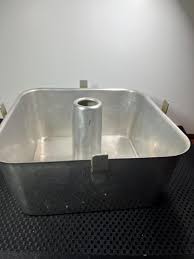 Vintage Two Piece Wear Ever #2740 Square Angel Food Bundt ...