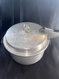 Vintage Mirro-Matic 6 Quart Pressure Cooker 396M Regulator ...