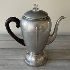 Vintage Aluminum Percolator Coffee Pot: Cabin Kitchen Decor - Etsy