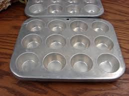 Vintage MCM Comet Aluminum Mini Muffin Candy Pans Set/4 12 ...