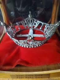 Handcrafted oak display box with red velvet pillow. 9" tall ...