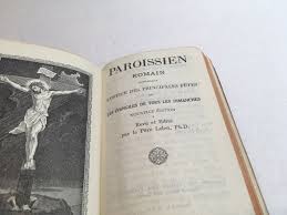 Vintage Paroissen Romain French Prayer Book 1941 Pere Lelen No 1400 | eBay