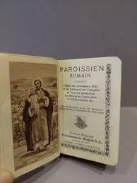 Vintage Religious Book Paroissien Romain. Printed in Belgium