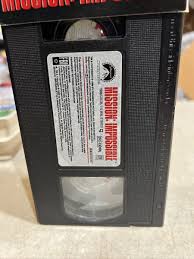 Mission Impossible Tom Cruise Paramount VHS Jon Voight ...
