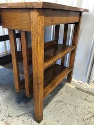 Sold at Auction: Antique Mission Oak Desk