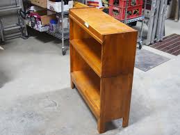 Vintage Prestonia Office Furniture (Lawyers Book Shelf) - Bodnarus Auctioneering