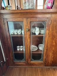 Beveled Leaded Crystal Glass in a 1909 Home