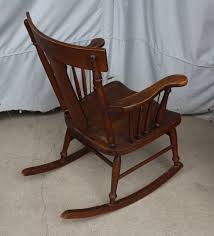 Bargain John's Antiques | Antique Oak Rocker with Arms - Original finish - Murphy Chair Company Rocking Chair - Bargain John's Antiques