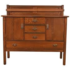 L. and J. G. Stickley Antique Mission Oak Arts and Crafts ...