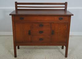 Gustav Stickley Vintage Mission Oak Sideboard | Chairish