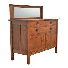 Stickley Brothers Antique Mission Oak Arts & Crafts Sideboard ...