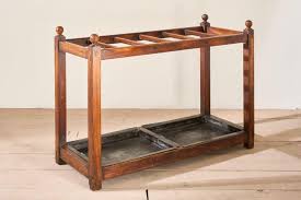 Large 19th century pitch pine stick stand For Sale at 1stDibs