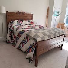 Vintage Oak Full Bed — GoneGirl