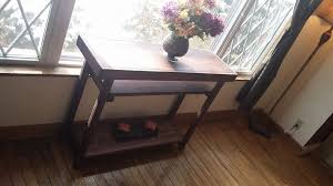 Rustic Primitive Reclaimed Wood SOFA Hall Console Accent ...