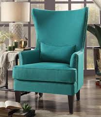 Avina Teal Accent Chair 1296 – Harwin Furniture
