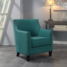 Picket House Furnishings Deena Modern Teal Accent Chair at ...