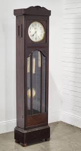 Sold at Auction: German Art Deco longcase clock with three ...