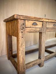 French Work Table 11 ft long Heavy Console / Sideboard from Lyon at 1stDibs