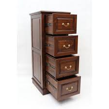 Crafters and Weavers Legacy 4 Drawer Brown Walnut File ...