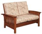54" Mission Loveseat Sofa by Dutchcrafters Amish Furniture