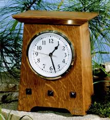 Arts & Crafts Mantel Clock Plan by WOOD Magazine - Etsy