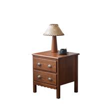 Amazon.com: BABETRUE Bedstand Vintage Cherry Wood Bedside ...