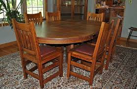 Limbert Oak Dining Table, #1480