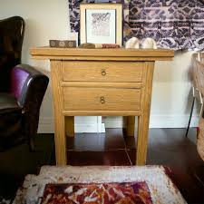 35" Vintage Handmade Two Drawers Console – Caesars Living