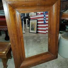 Beautiful Antique 1800's Pine Wood Framed Mirror 19x26 ...