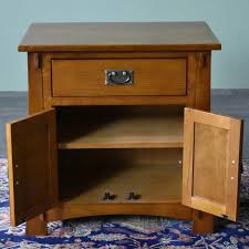 Mission Style Solid Oak Nightstand Model A3 - Michael's ...