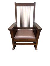 Wood Post - 1950 Time Period Manufactured Rocking Chair Antique Chairs for sale | eBay