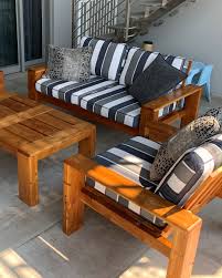 Don't abandon your patio just yet! Our handcrafted outdoor chairs and benches are built to handle the seasons, and they look just as good with a wool blanket and coffee mug as