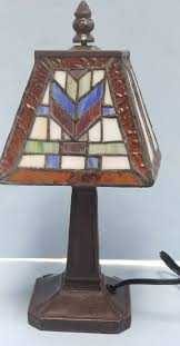 Tiffany Style Lamp w/Shade | eBay