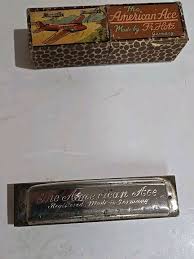 Vintage The American Ace Harmonica by FR Hotz in Original Box Made In Germany | eBay