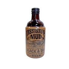 Empty Mississippi Mud Beer Bottle Vintage Black Tan 1 Pint ...