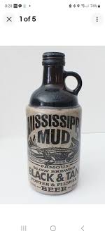 Mississippi Mud Black & Tan Empty 1 Quart 946 ml 32 oz Beer ...