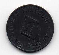 Vintage 1930's Missouri Sales Tax Token Coin - Etsy