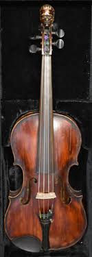 1820 Composer Head Scroll Joseph Guarnerius