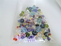 Synthetic Chrystals Multi Color Multi Shape and Size Loose 2 Ounces Per Package | eBay