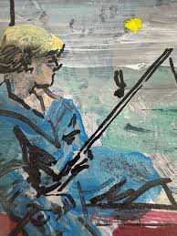 Contemporary Luke Hannam Original, Framed | Chairish