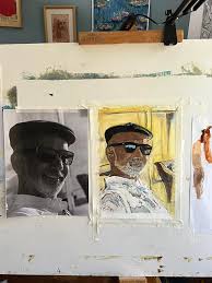 Oil painting is the most forgiving medium