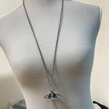 Vivienne Westwood Small Orb Necklace Flower Black ...