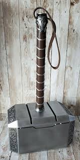 Marvel Thor Replica Mjolnir Hammer Cosplay Avengers READ | eBay