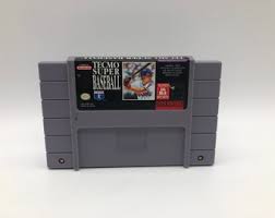 Tecmo Super Baseball - Super Nintendo, 1994 | SNES ...