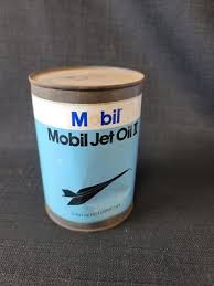 Vintage MOBIL Jet Oil II Metal Can Full Unopened, 1 U.S. Quart | eBay