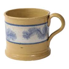 Antique Mochaware Mug | Chairish